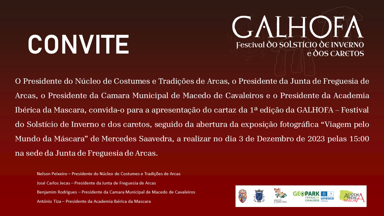 Galhofa - convite