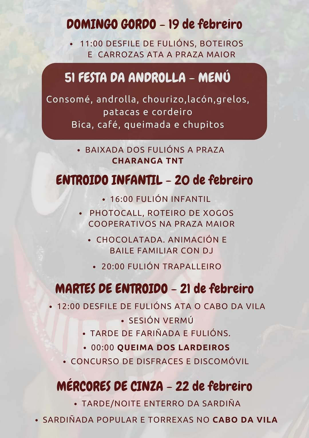 Viana do Bolo programa