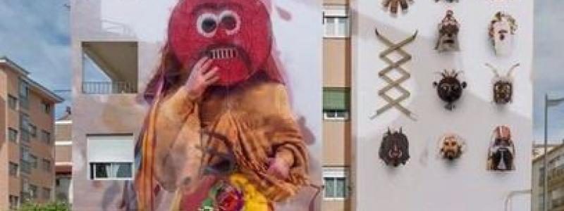 Zamora - Mural a mascaradas