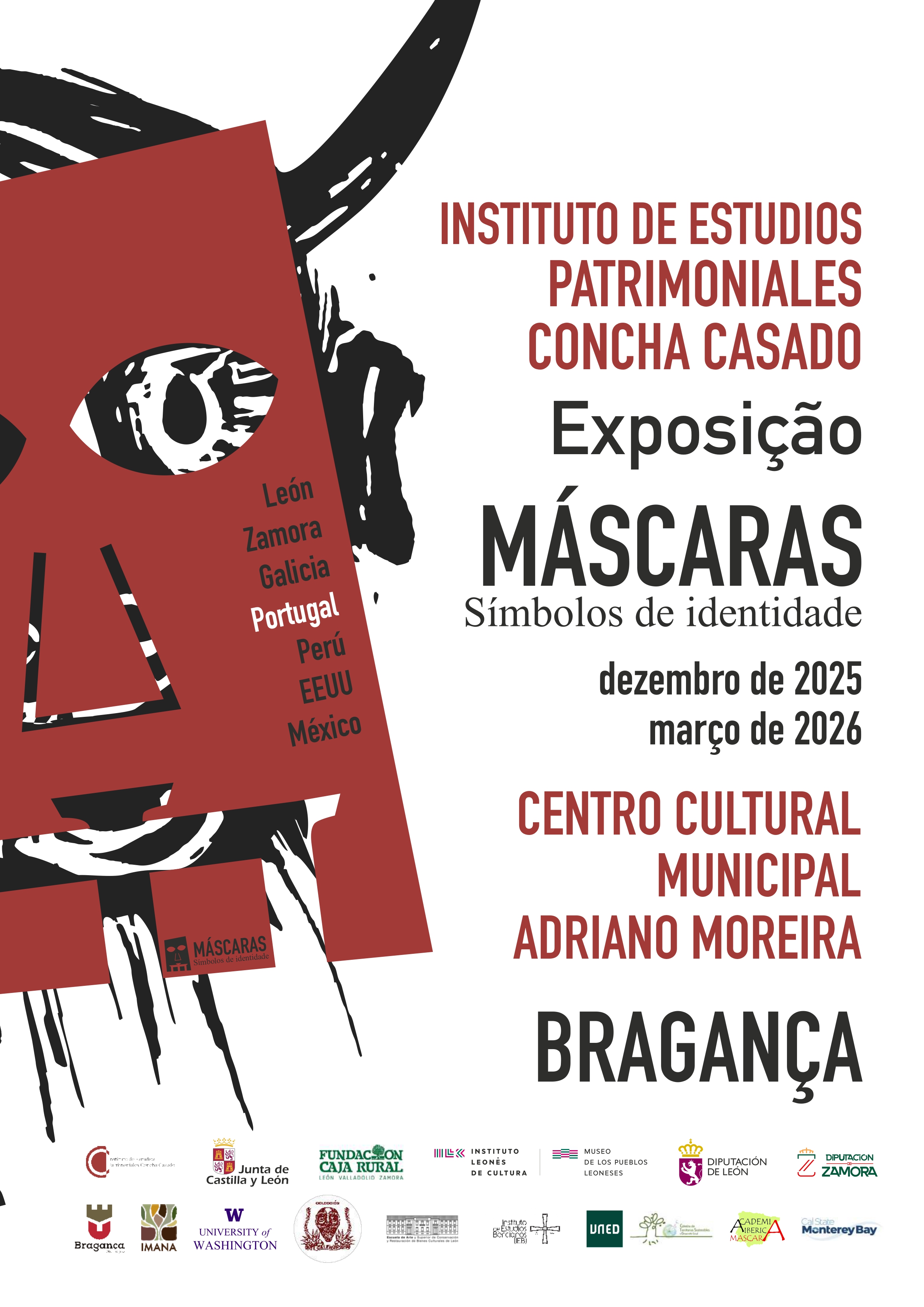 Cartaz Exposição Máscaras