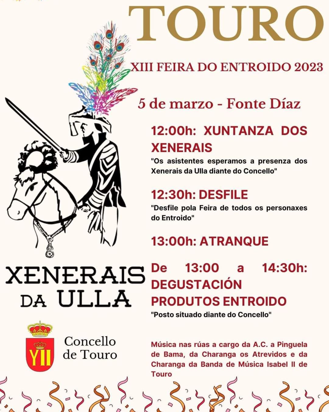 Touro feira do Entroido