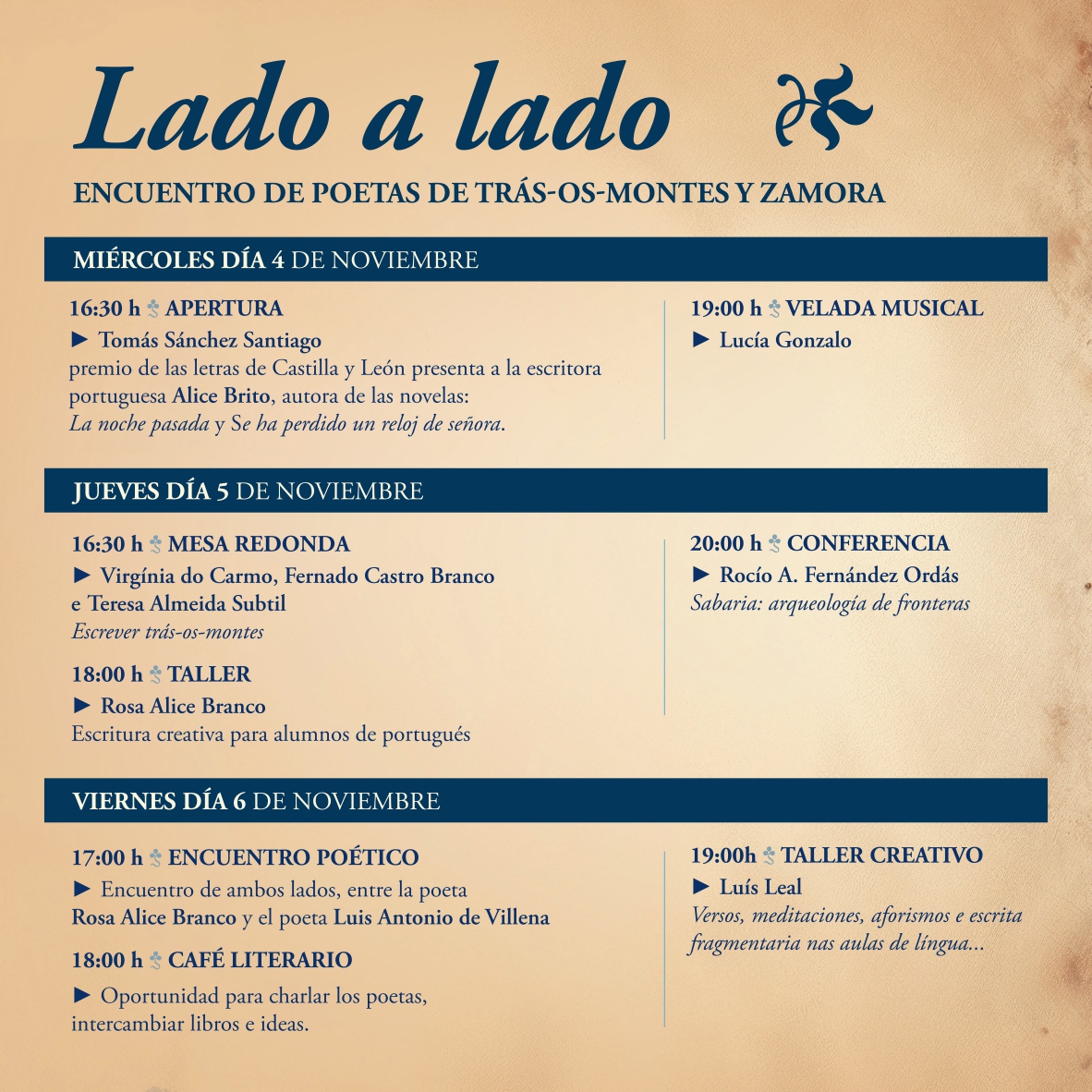 Zamora progrma