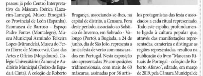 Exposição Máscaras Rituais de Portugal