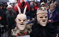 Máscaras nos seus rituais