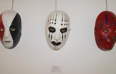 Máscaras na Exposição na Universidade de Aveiro