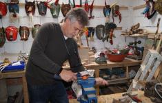 Octávio Marrão na oficina